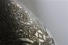 Large Spalding Golf Club Est 1909 Engraved Silver-Plated Chalice Won by Ry. Hunter