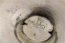 Large Spalding Golf Club Est 1909 Engraved Silver-Plated Chalice Won by Ry. Hunter
