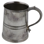 1949 Dunlop Masters Golf Tournament at R&A Golf Club St Andrews Engraved Players Tankard - K. Bousfield
