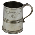 1965 Dunlop Masters Golf Tournament at Portmarnock GC Engraved Players Tankard - T. Horton