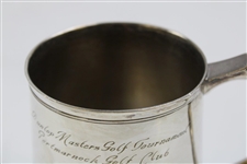 1965 Dunlop Masters Golf Tournament at Portmarnock GC Engraved Players Tankard - T. Horton