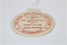 1939 Henry Cotton vs. Archie Compston at The Royal Mid Surrey GC Benefit of The Lord Mayor's Appeal Ticket