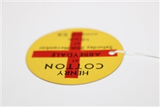 1939 Henry Cotton at Abbeydale Red Cross Admission Ticket - November 25th