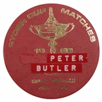 Peter Butlers 1969 Ryder Cup Matches at Royal Birkdale Pin No. 35