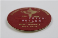 Peter Butler's 1969 Ryder Cup Matches at Royal Birkdale Pin No. 35
