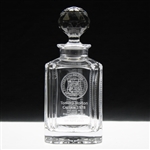 1978 British PGA Captains Crystal Whisky Decanter with Stopper - Tommy Horton