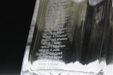1978 British PGA Captains Crystal Whisky Decanter with Stopper - Tommy Horton