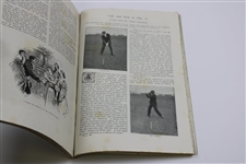 1896 'The Strand Illustrated Monthly Magazine w/Golf Article & Interview Open Champion JH Taylor