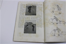 1896 'The Strand Illustrated Monthly Magazine w/Golf Article & Interview Open Champion JH Taylor