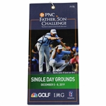 Jack Nicklaus Signed 2019 PNC Father Son Challenge Ticket - Final Official Tournament JSA ALOA