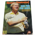 Jack Nicklaus Signed 1986 Sports Illustrated Magazine - April JSA ALOA