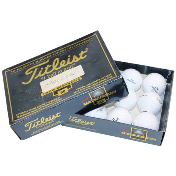 Dozen Meg Mallon Personal LPGA Tour Balls Imprinted