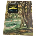 Jack Fleck Signed 1955 US Open at The Olympic Club Program JSA ALOA