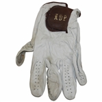 Arnold Palmers Match Worn ADP Brown & White LH Golf Glove