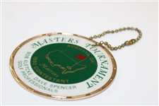 Arnold Palmer's 1980 Masters Tournament Contestant Metal Bag Tag