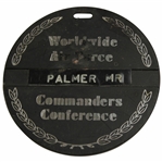 Arnold Palmers 1985 Worldwide Air Force Commanders Conference at Homestead Bag Tag