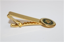 President George Bush Signed Personal Logo Titleist Golf Ball w/Pers. Presidential Tie Clip JSA ALOA