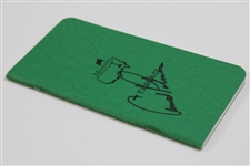 Arnold Palmer Signed Personal Masters Tournament Used Yardage Guide/Book JSA ALOA