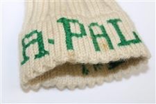 Arnold Palmer's Personal Used Custom 'A. Palmer' Cotton Driver Head Cover