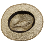 Arnold Palmer's Personal Worn Straw Hat Gifted from Winnie Palmer - Favorite Hat