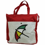 Winnie Palmer's Arnold Palmer Signature Umbrella Red & White Canvas Bag