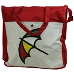 Winnie Palmer's Arnold Palmer Signature Umbrella Red & White Canvas Bag
