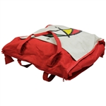 Winnie Palmer's Arnold Palmer Signature Umbrella Red & White Canvas Bag