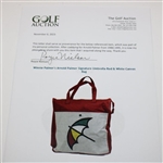 Winnie Palmer's Arnold Palmer Signature Umbrella Red & White Canvas Bag