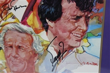 Palmer, Nicklaus, Trevino & Zoeller Signed The Skins Game PGA West Poster JSA ALOA