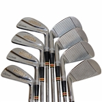 Arnold Palmer's Personal c.1984 Match Used Golden Standard II Forged 2-9 Irons