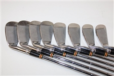 Arnold Palmer's Personal c.1984 Match Used Golden Standard II Forged 2-9 Irons