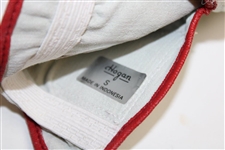 Ben Hogan Signed 'Hogan' Red & White LH Golf Glove - Size S JSA ALOA 