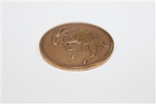 Oak Hill Country Club Bastian bros Co. Rochester, N.Y. 'Got Yer Goat' Goat Medal