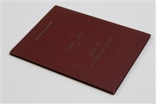 1935 Red Cover 'Rights & Wrongs of Golf' by Bobby Jones - Edward D. McIntosh 
