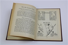 1935 Red Cover 'Rights & Wrongs of Golf' by Bobby Jones - Edward D. McIntosh 