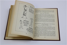 1935 Red Cover 'Rights & Wrongs of Golf' by Bobby Jones - Edward D. McIntosh 