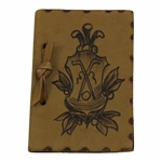 Spaldings 1900 Golf Score Book with Revised Rules Booklet