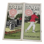 1915 California Hotel Del Monte on Monterey Bay Travel Brochure