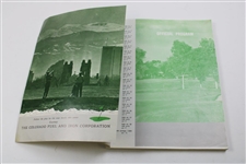 1960 US Open Championship at Cherry Hills CC Official Program - Arnold Palmer Winner