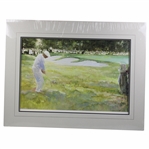 Ben Hogan Signed Golf Club Poster JSA ALOA