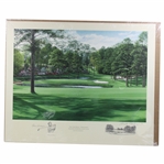 Gene Sarazen Signed Augusta National GC 15th Hole Linda Hartough Ltd Ed Print JSA ALOA