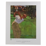 Sam Snead Signed Ltd Ed World Golf HoF Snead Triumphs at Riviera B. Fuchs Poster 532/600 JSA ALOA