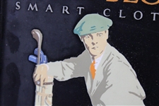 Stein-Bloch Golf Clothes Paint By Number Advertising - Harry Morse Meyers - Framed