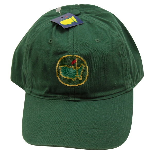 ANGC Masters Tournament Smathers & Branson Circle Patch Green Hat - New with Tags