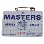 1966 Masters Tournament SERIES Badge #14631 - Jack Nicklaus Winner