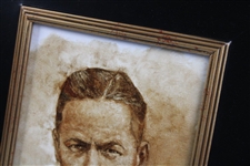 Original Bobby Jones Portrait Oil Painting By Artist Robert Fletcher - Framed