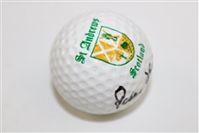 Peter Thomson Signed St. Andrews Scotland Logo Golf Ball JSA ALOA