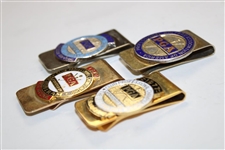 1977, 1979 & 1981 PGA Professional Championship Contestant Clips & One (1) PGA Member Clip