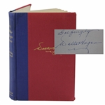 Walter Hagen Signed & Inscribed 1956 'The Walter Hagen Story' 1st Ed Book to Warren Orlick JSA ALOA