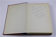 Walter Hagen Signed & Inscribed 1956 'The Walter Hagen Story' 1st Ed Book to Warren Orlick JSA ALOA